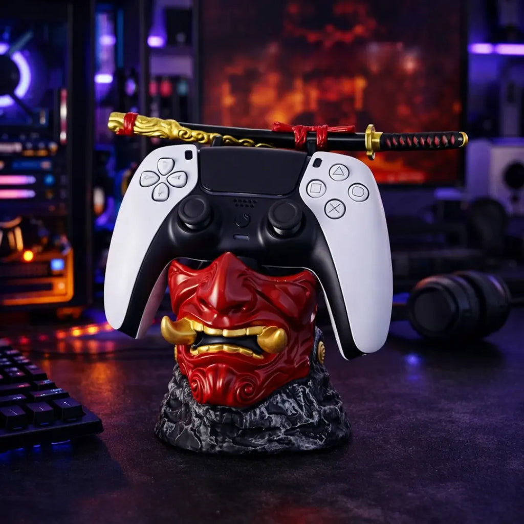 Ghost of Tsushima Controller Stand - Samurai Torii Gate Gamepad Holder for PS5 PS4 Xbox Switch