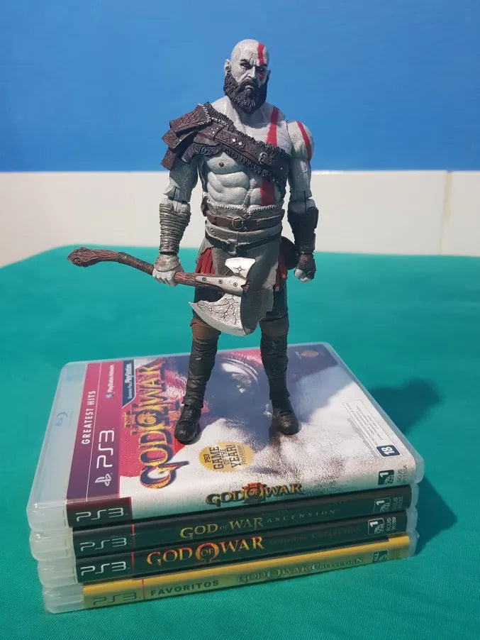 Kratos God of War Action Figure - 18cm PVC Collectible Model Statue from God of War 4