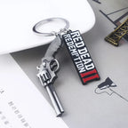 Arthur Morgan Revolver Keyring - Stylish Accessory for RDR2 Fans