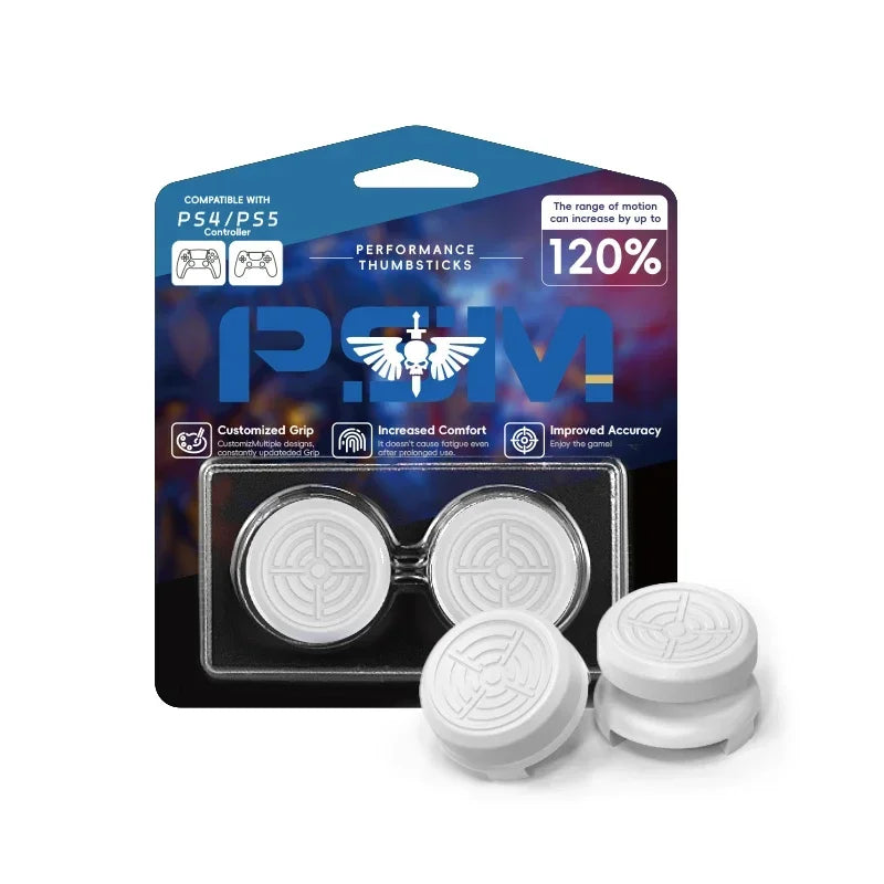 FPS Thumb Grips - High-Rise Analog Stick Caps for PS4/PS5/Xbox Controllers