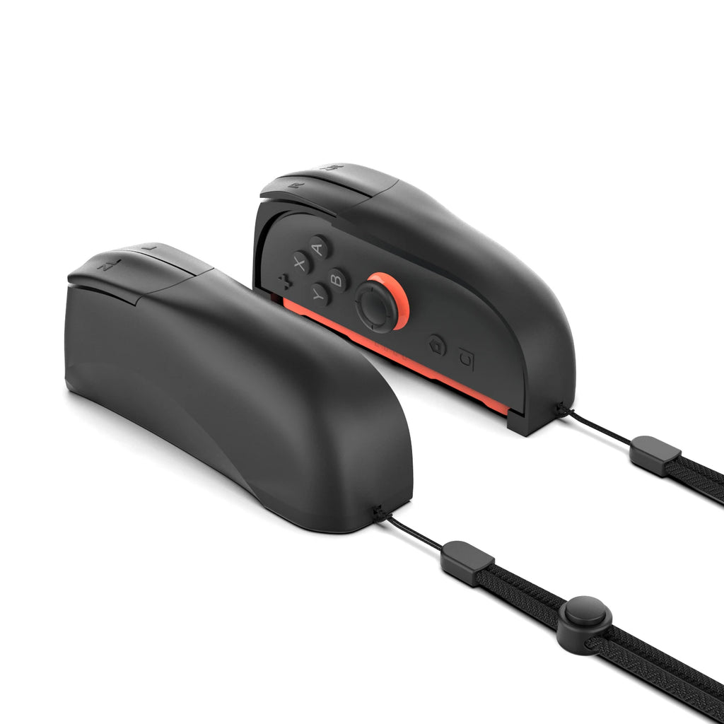 Switch 2 Gaming Mouse Controller - 2 Pack Mini Portable Grips with Wrist Strap | Precision FPS Control