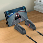 Switch 2 Gaming Mouse Controller - 2 Pack Mini Portable Grips with Wrist Strap | Precision FPS Control