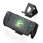 Universal Handheld Gaming Stand - Heavy Metal Base, Silicone Grip for Switch 2, Steam Deck & ROG Ally