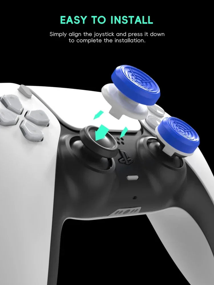 FPS Thumb Grips - High-Rise Analog Stick Caps for PS4/PS5/Xbox Controllers