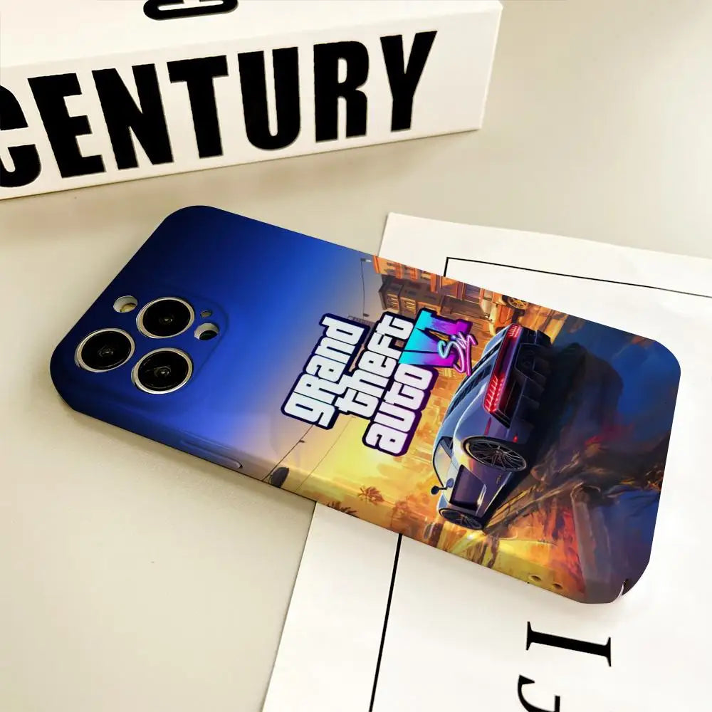 GTA VI Phone Case - Premium Protective Cover for iPhone Models
