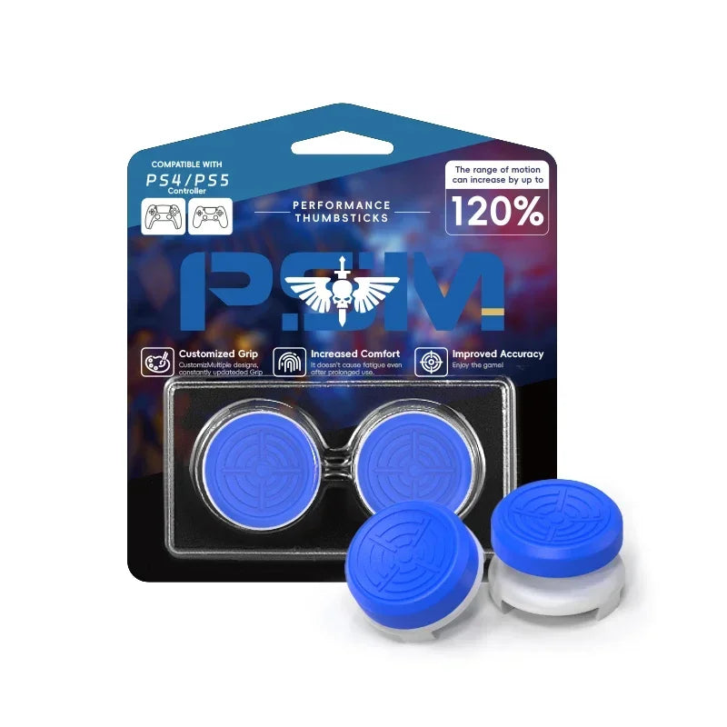 FPS Thumb Grips - High-Rise Analog Stick Caps for PS4/PS5/Xbox Controllers