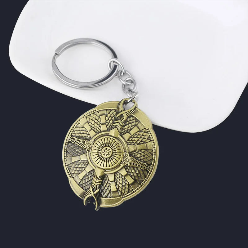 God of War Keychain - Thor's Hammer Mjolnir for Collectors