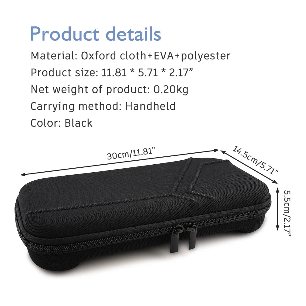 Switch 2 Hard Shell Carrying Case - EVA Armor, Velvet Interior & 12 Game Card Slots