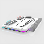 PS5 Cooling Station with RGB Light - Dual Controller Charger & 3-Speed Fan for PlayStation 5