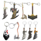 God of War Keychain - Thor's Hammer Mjolnir for Collectors