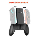 Switch 2 Charging Grip with 2000mAh Battery - Ergonomic Joy-Con Handle Charging Station Dock