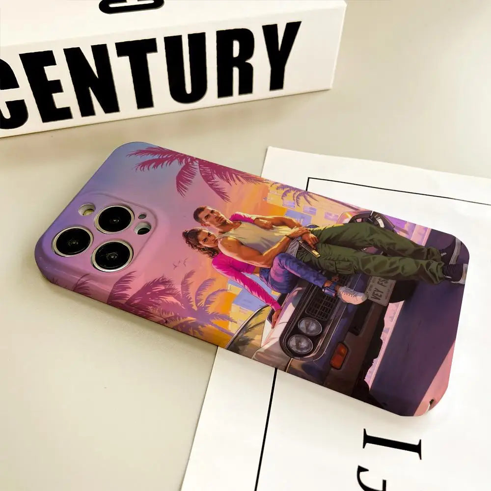 GTA VI Phone Case - Premium Protective Cover for iPhone Models