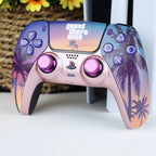 GTA VI PS5 Controller Replacement Shell - Custom DualSense Cover with Joystick & Trim Options