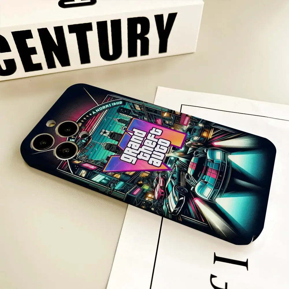 GTA VI Phone Case - Premium Protective Cover for iPhone Models