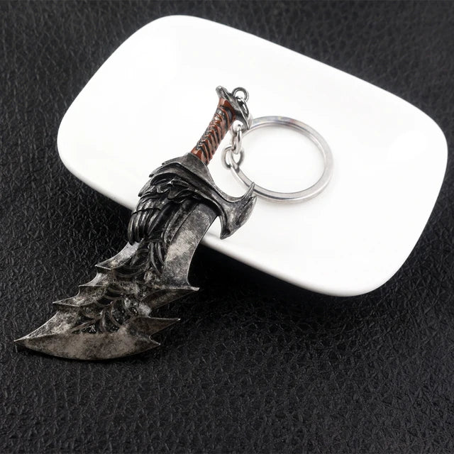 God of War Keychain - Thor's Hammer Mjolnir for Collectors
