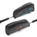 Switch 2 Gaming Mouse Controller - 2 Pack Mini Portable Grips with Wrist Strap | Precision FPS Control