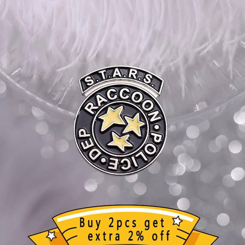 QuickFix Supply Enamel Pin - Trendy Brooch for Fans