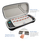 Switch 2 Hard Shell Carrying Case - EVA Armor, Velvet Interior & 12 Game Card Slots