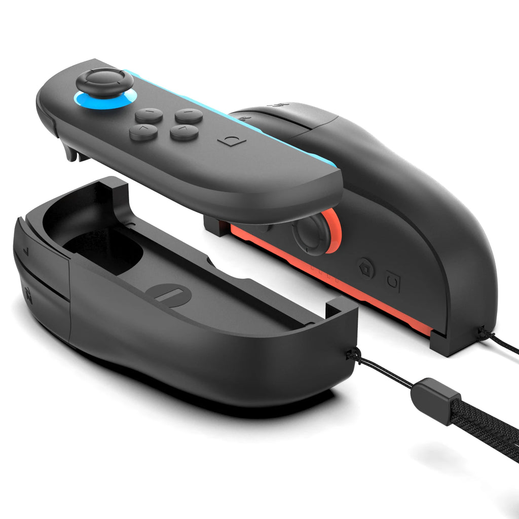 Switch 2 Gaming Mouse Controller - 2 Pack Mini Portable Grips with Wrist Strap | Precision FPS Control