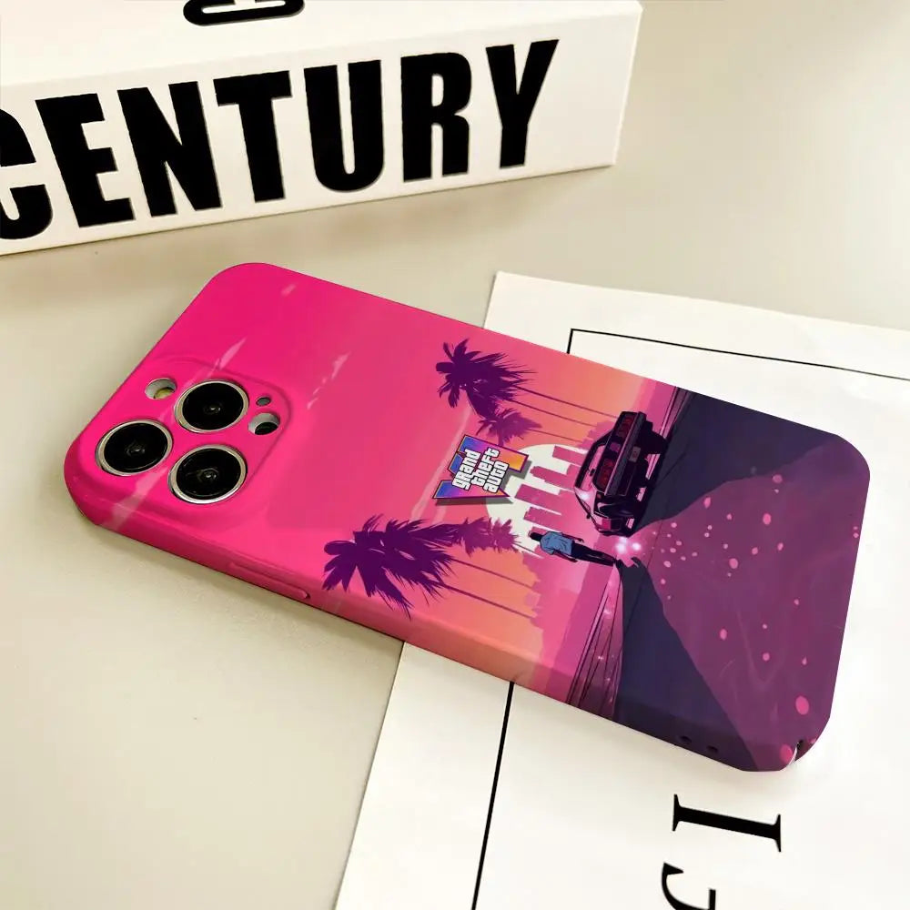 GTA VI Phone Case - Premium Protective Cover for iPhone Models