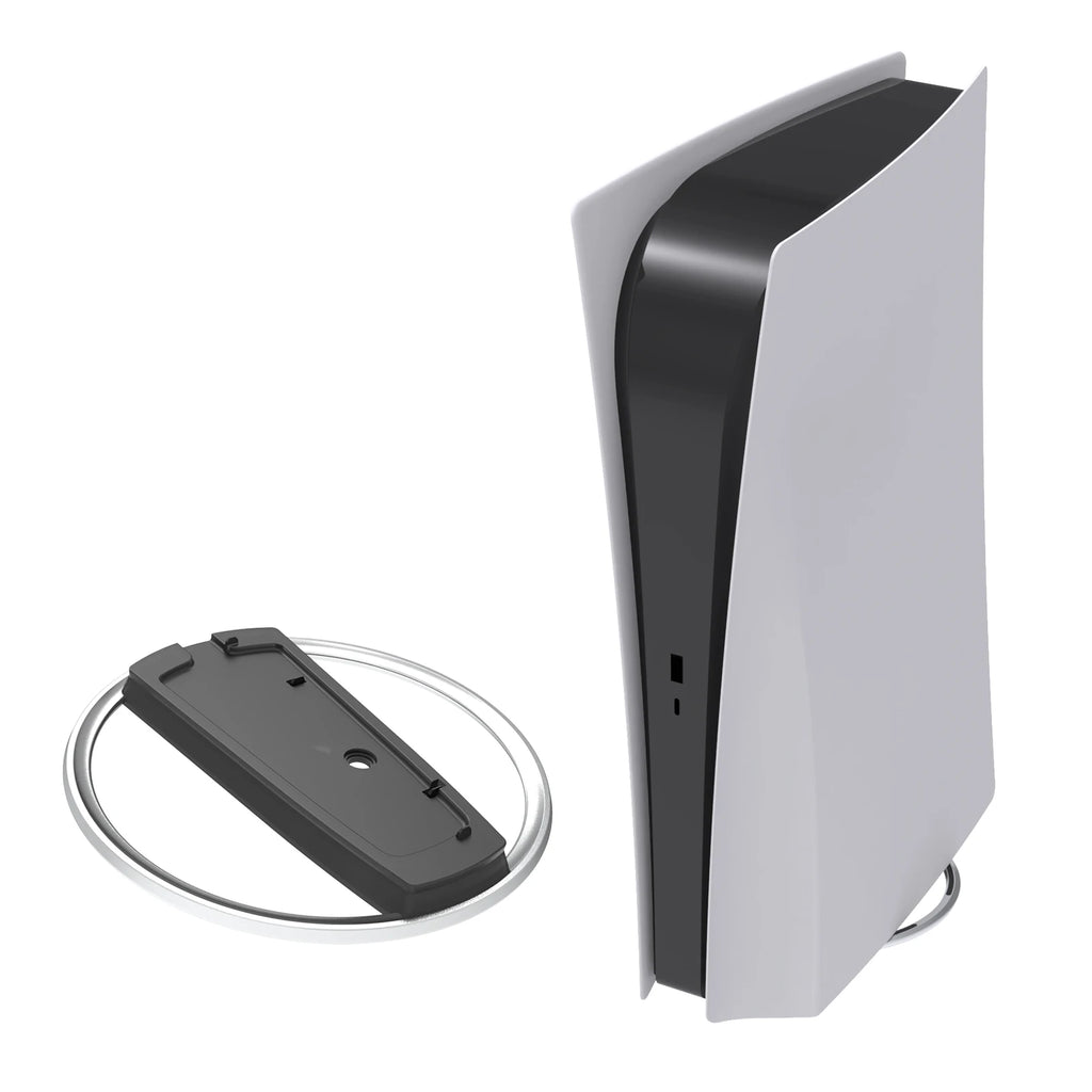 PS5 Slim Vertical Stand - Metal Base with Screw for PlayStation 5 Slim Console