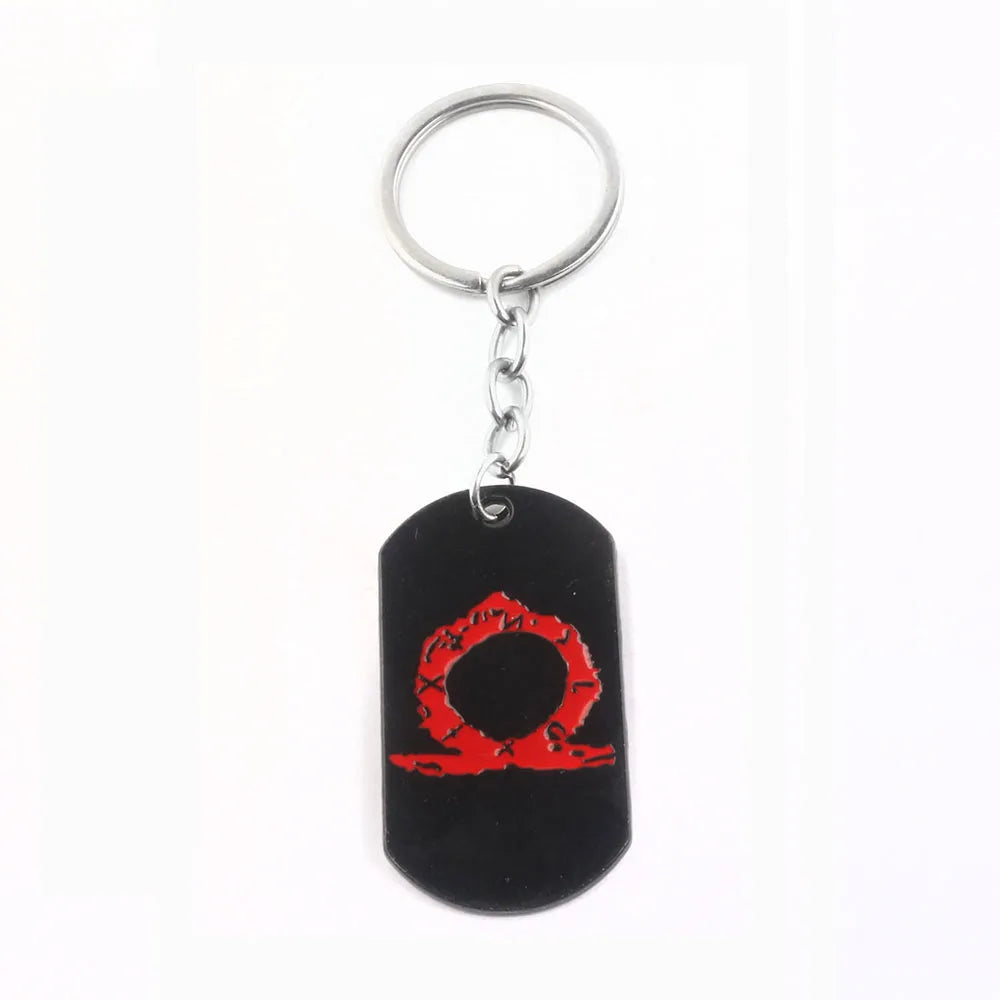 God of War Keychain - Thor's Hammer Mjolnir for Collectors