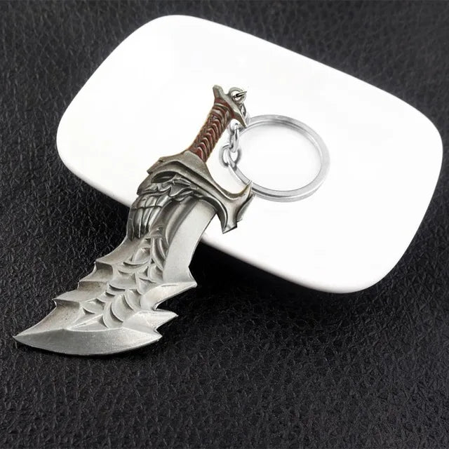 God of War Keychain - Thor's Hammer Mjolnir for Collectors