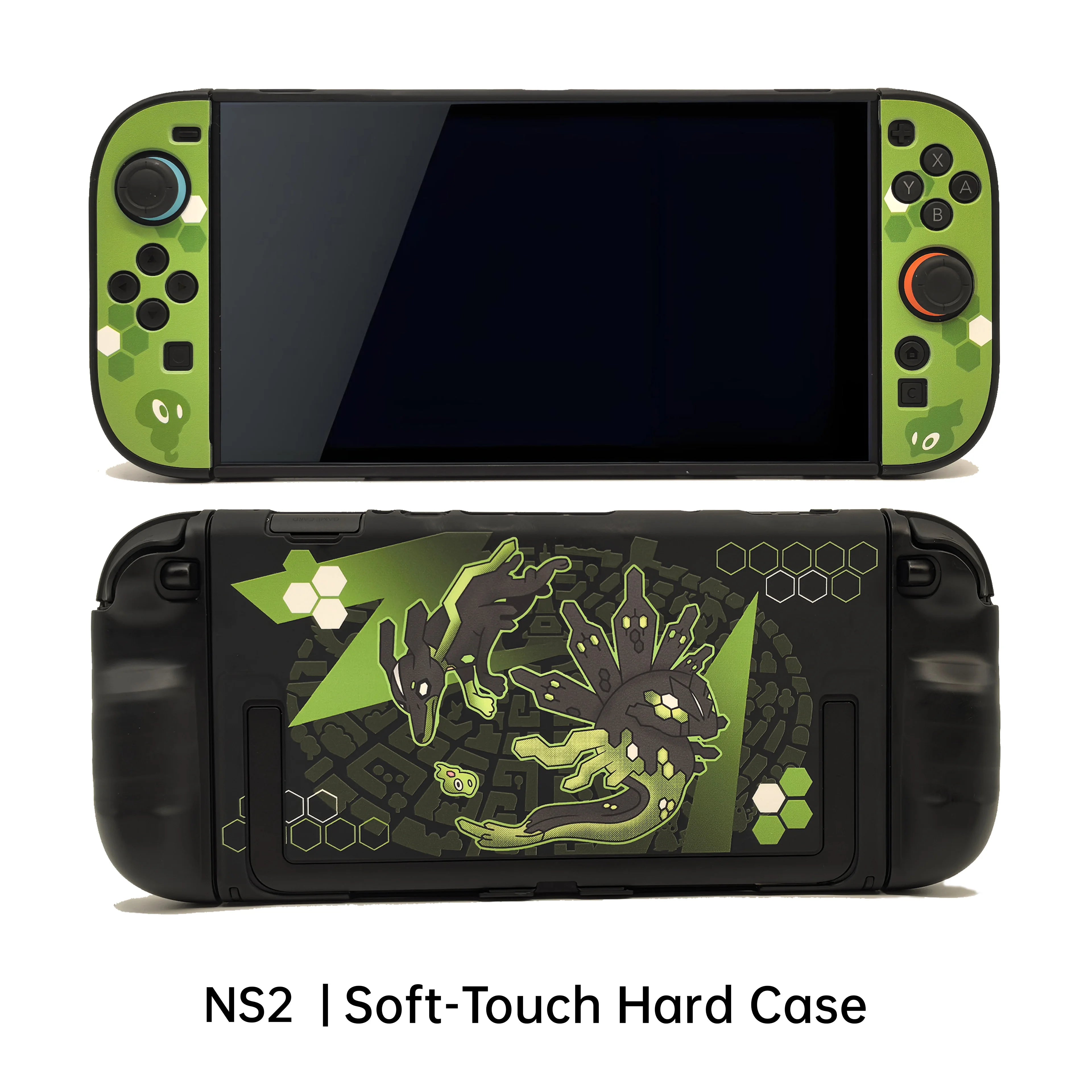 Pokémon Legends Z-A Protective Case for Nintendo Switch 2 & OLED - Two-Piece Split Shell Design