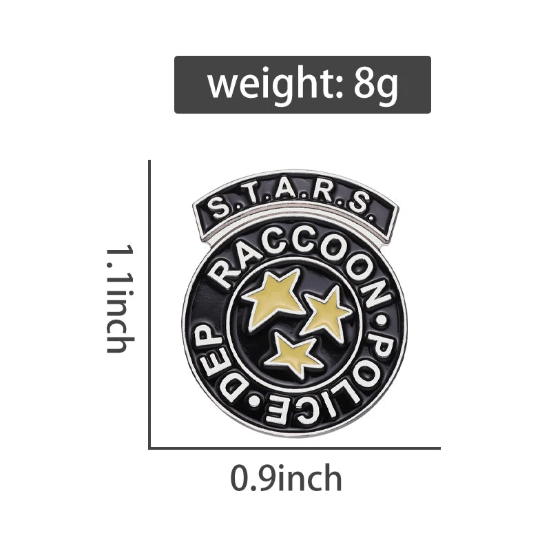 QuickFix Supply Enamel Pin - Trendy Brooch for Fans