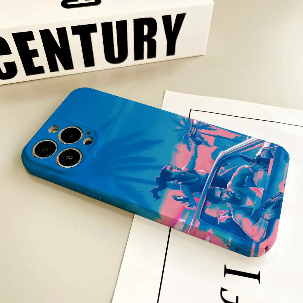 GTA VI Phone Case - Premium Protective Cover for iPhone Models