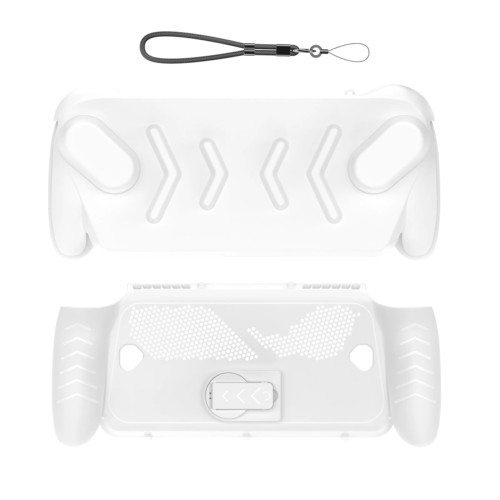 ROG Ally & Ally X Grip Case with Kickstand - 360° Protection, High-Grip Texture & Metal Stand
