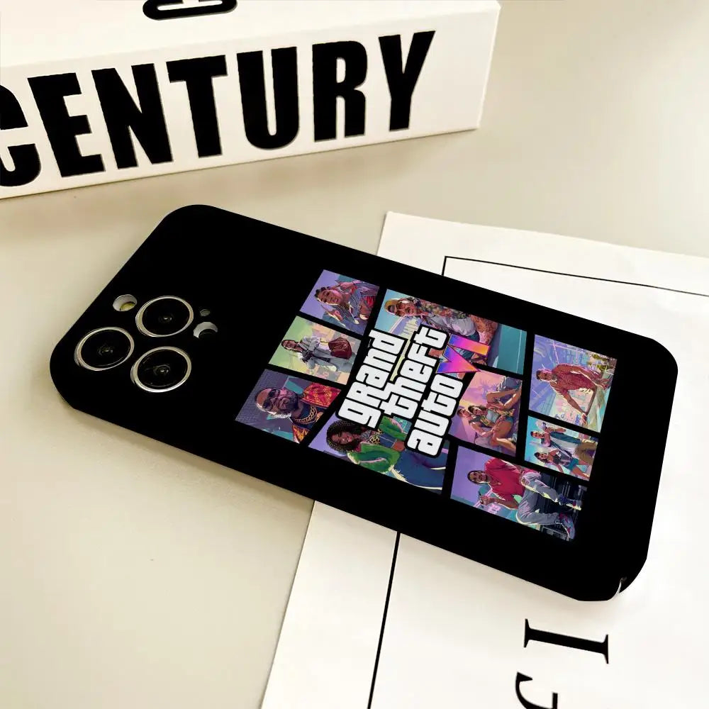 GTA VI Phone Case - Premium Protective Cover for iPhone Models