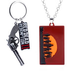 Arthur Morgan Revolver Keyring - Stylish Accessory for RDR2 Fans