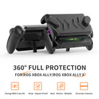 ROG Ally & Ally X Grip Case with Kickstand - 360° Protection, High-Grip Texture & Metal Stand