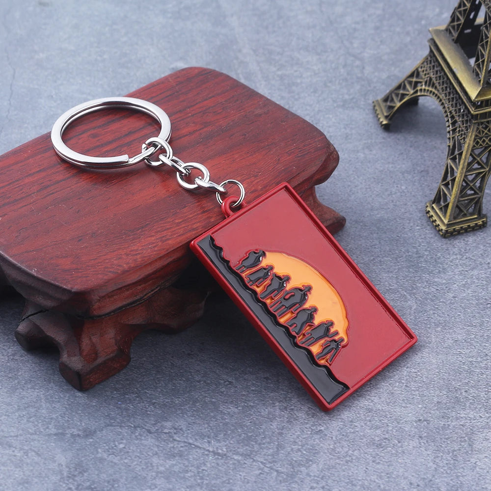 Arthur Morgan Revolver Keyring - Stylish Accessory for RDR2 Fans