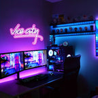 Vice City Neon Sign - LED Neon Light for Gaming Setup & Battlestation