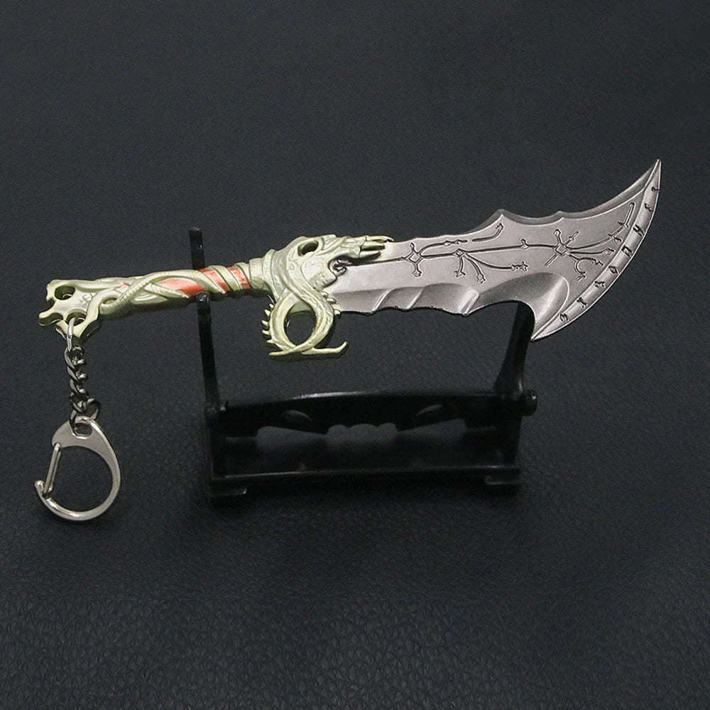 God of War Keychain - Thor's Hammer Mjolnir for Collectors