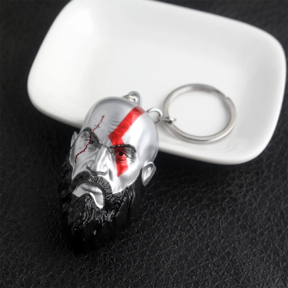 God of War Keychain - Thor's Hammer Mjolnir for Collectors