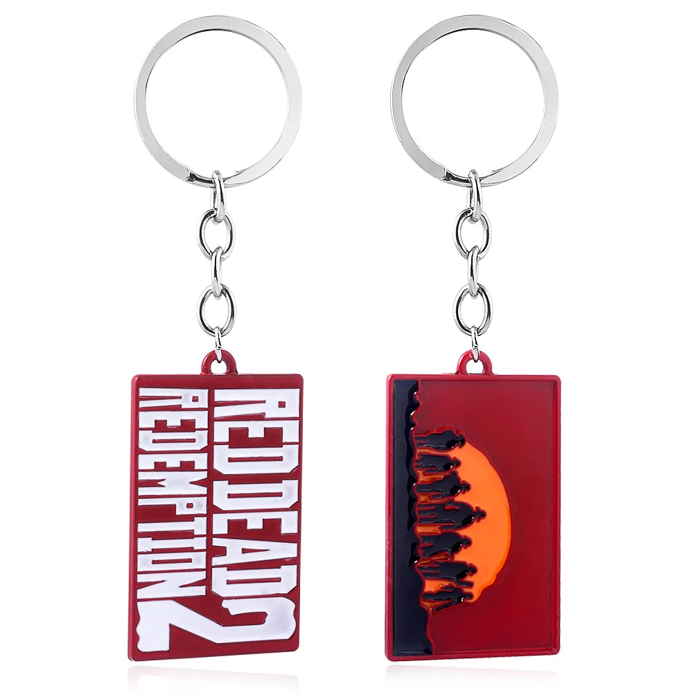 Arthur Morgan Revolver Keyring - Stylish Accessory for RDR2 Fans