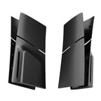 PS5 Slim Replacement Shell - Black Faceplate Cover for PlayStation 5 Slim Digital & Disc Edition