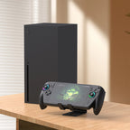 Universal Handheld Gaming Stand - Heavy Metal Base, Silicone Grip for Switch 2, Steam Deck & ROG Ally