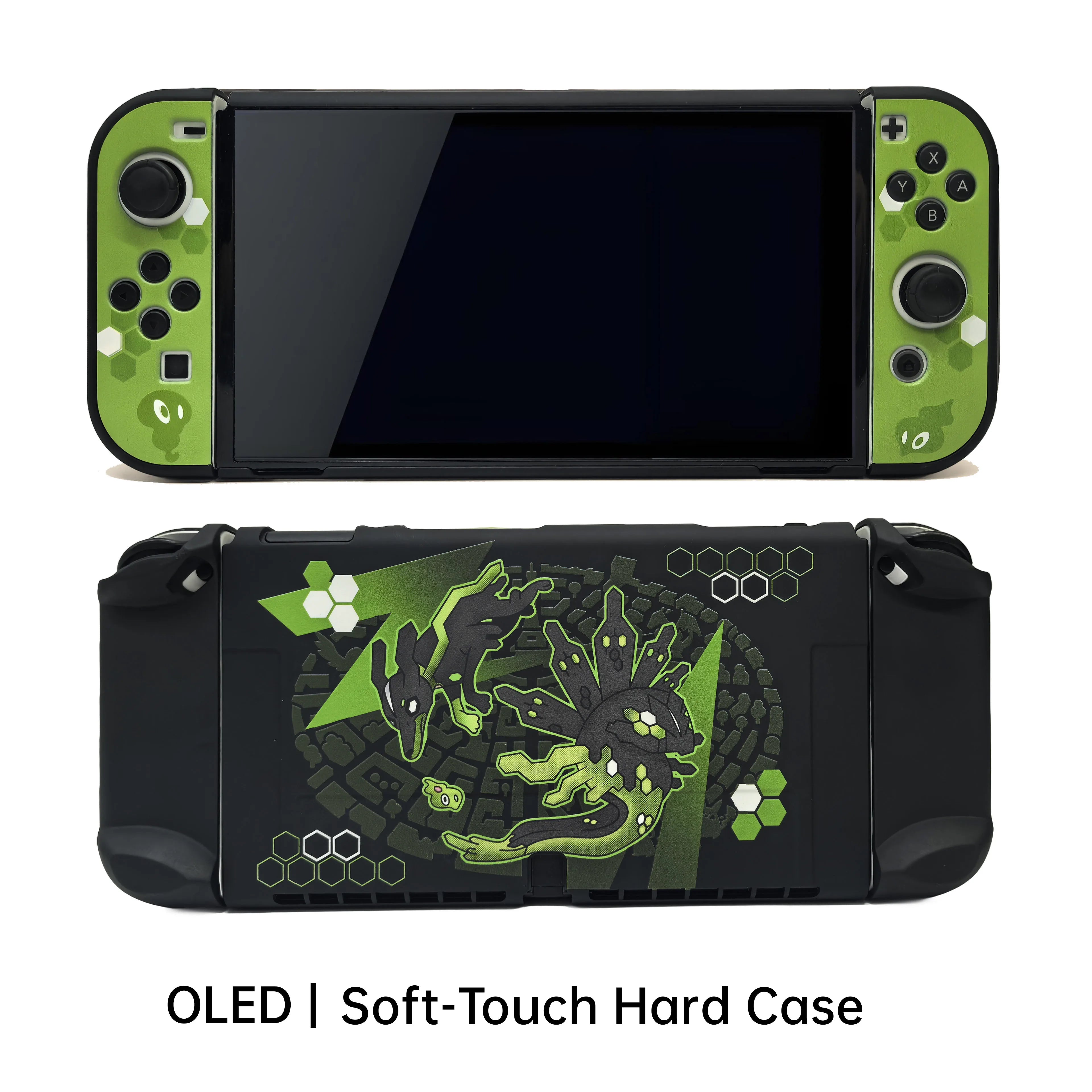 Pokémon Legends Z-A Protective Case for Nintendo Switch 2 & OLED - Two-Piece Split Shell Design