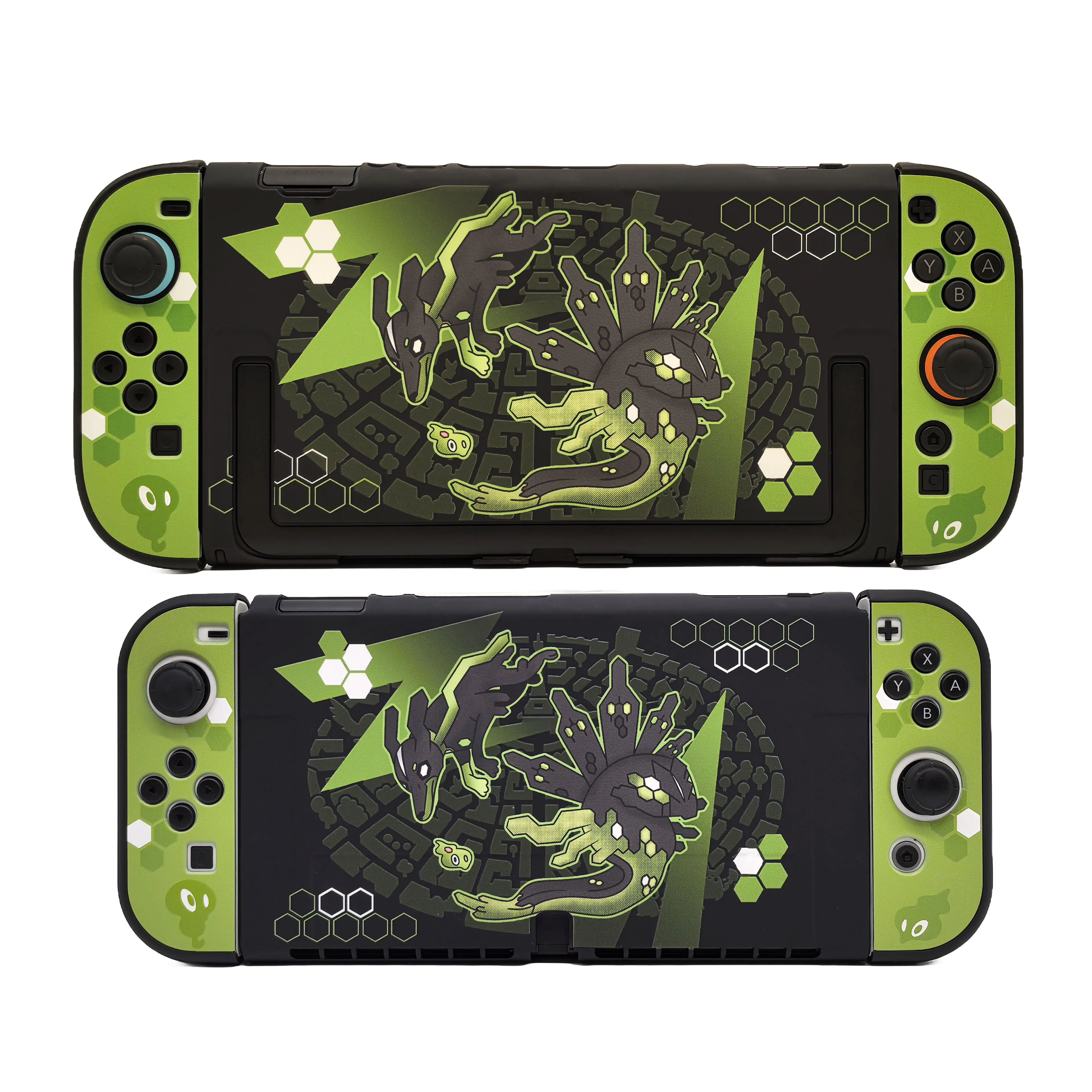 Pokémon Legends Z-A Protective Case for Nintendo Switch 2 & OLED - Two-Piece Split Shell Design