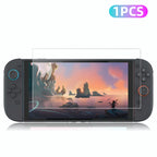 Switch 2 Tempered Glass Screen Protector - 9H HD Clear, Anti-Fingerprint & Anti-Scratch