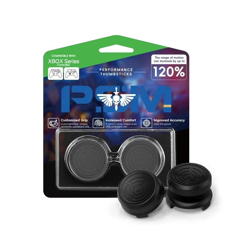 FPS Thumb Grips - High-Rise Analog Stick Caps for PS4/PS5/Xbox Controllers