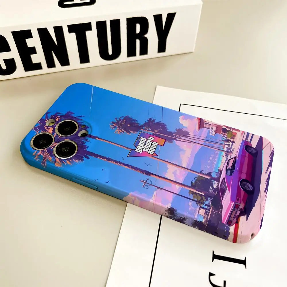 GTA VI Phone Case - Premium Protective Cover for iPhone Models