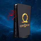 God of War PS5 Console Plates - Custom Faceplate Cover Panels for PlayStation 5 Disc & Digital Edition