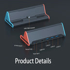 Switch 2 Portable 4K Dock - HDMI 4K@60Hz, 3x USB 3.0 & 60W Charging