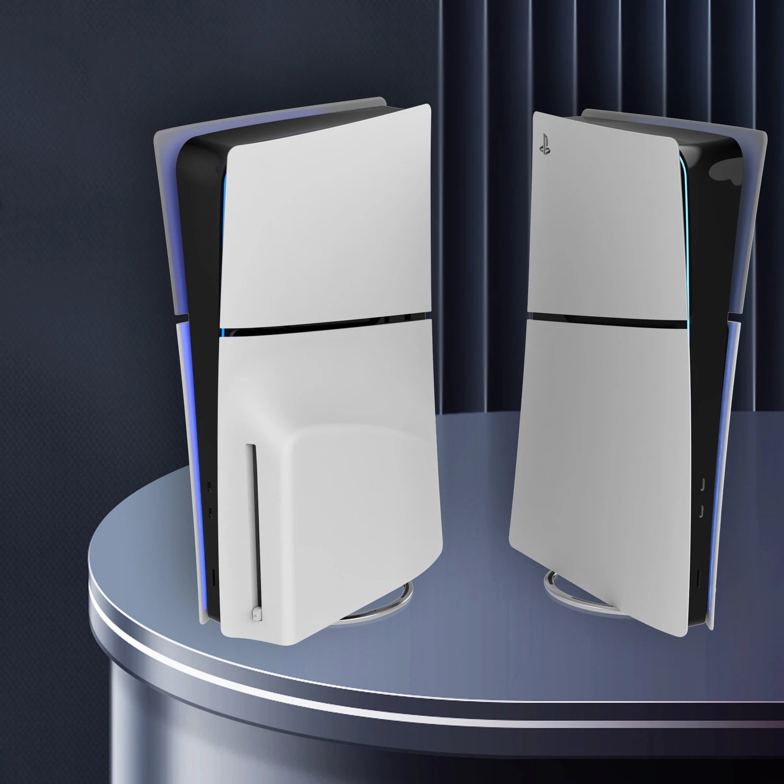 PS5 Slim Vertical Stand - Metal Base with Screw for PlayStation 5 Slim Console