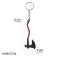 Kratos Axe Keychain - Exquisite Crystal Carved Pendant for Fans